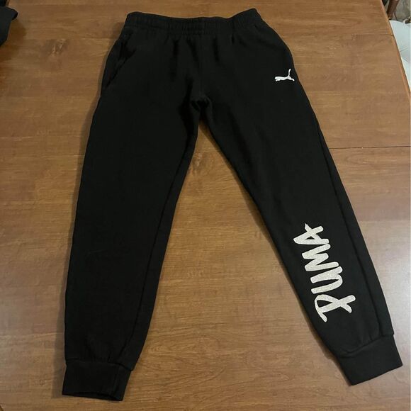 girls puma sweatpants size large - Picture 1 of 5